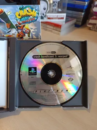 Crash Bandicoot 3 Warped PS1 Completo PAL