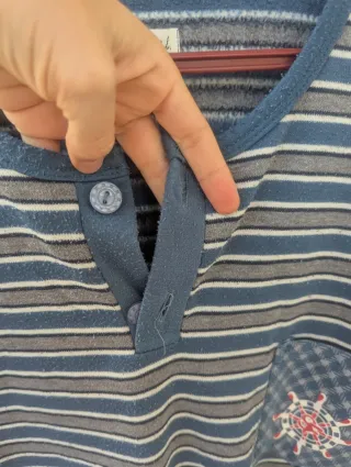 Camiseta pijama hombre