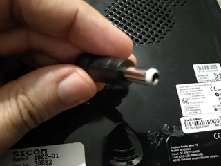 Mini PC Sicom 1902-D1 Negro