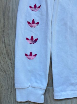 Camiseta Adidas Manga Larga Logos Trefoil