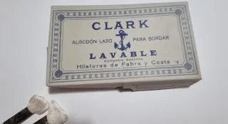18 Madejas Hilo Bordar Algodón Clark Lavable