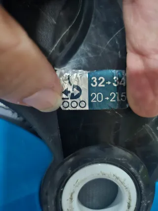 Patines en línea azules para niños