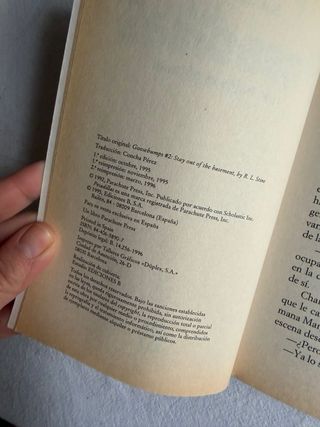 Pesadillas - No bajes al sótano (número #5)