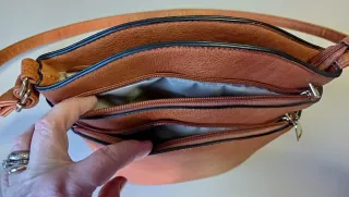 Secchiello tracolla marrone