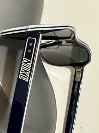 Gafas de Sol Nike Blancas y azules con espejo plat