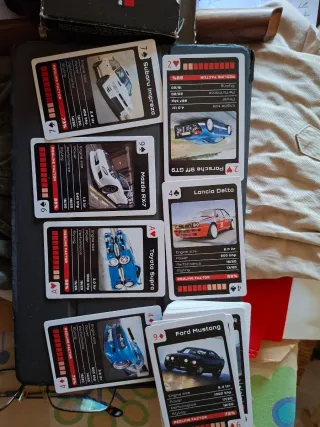 Juego Cartas Coches Redline Magazine Años 2000