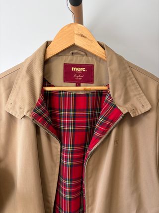 Chaqueta Harrington Merc London Beige