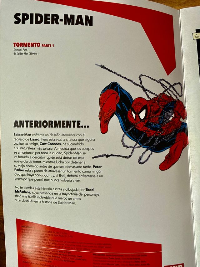 Spider-Man 1 2025 McFarlane Gold Panini Mexico Ltd