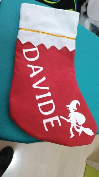 Calze Befana Personalizzate Nome e disegno