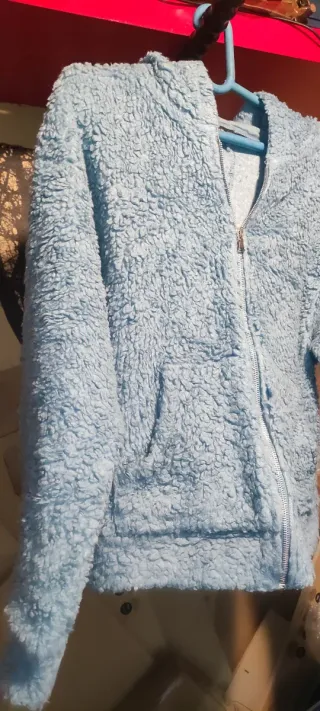 Chaqueta S Bershka azul