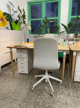 Mesa Ikea Anfallare patas madera hilver