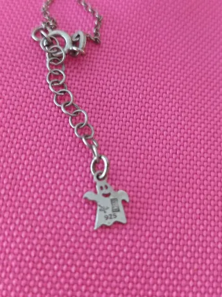 Collar Clarity Ghost plata