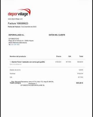 Garmin Fenix 7 Smartwatch