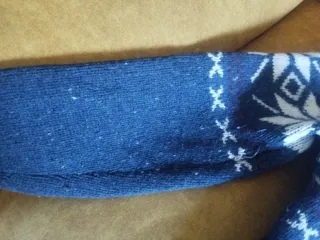 Jersey Coronel Tapioca Azul y Blanco