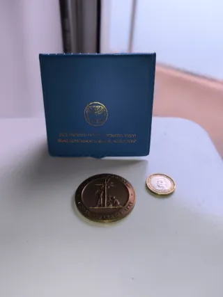 Moneda Conmemorativa Israel Judea Captiva