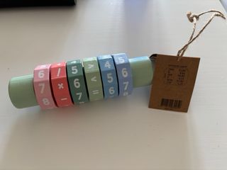 Juguete educativo madera matemáticas