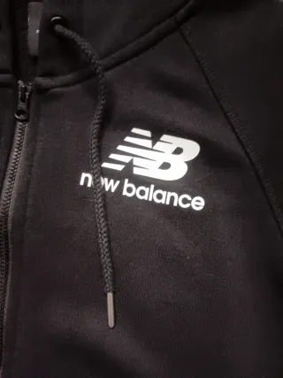 Sudadera New Balance Mujer Negra
