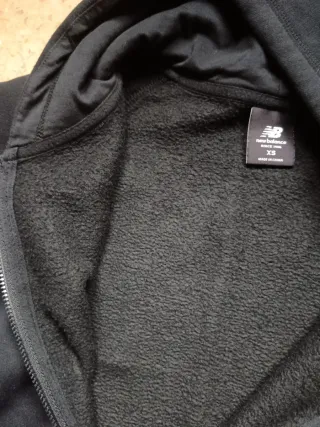 Sudadera New Balance Mujer Negra