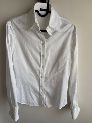 Camisa Massimo Dutti Blanca Talla 40