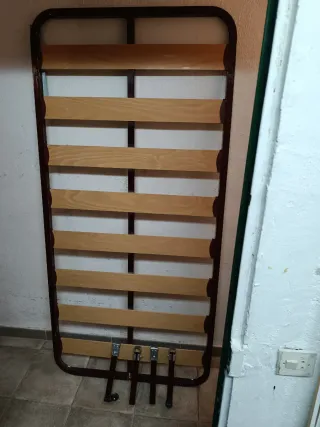 Somier de láminas de madera de 90 cm