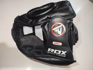 Protector Cabeza Boxeo  Negro y rodilleras