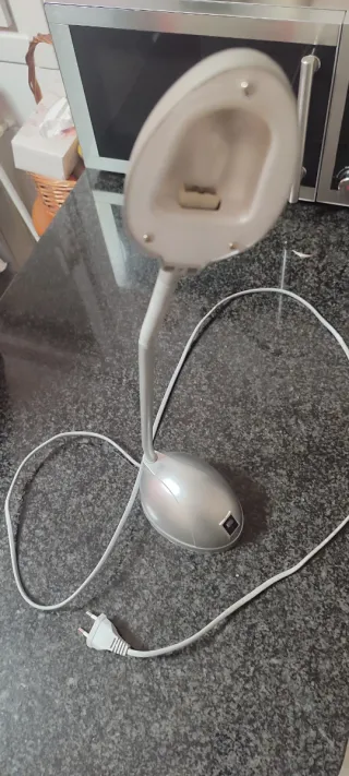 Lámpara Escritorio Plata