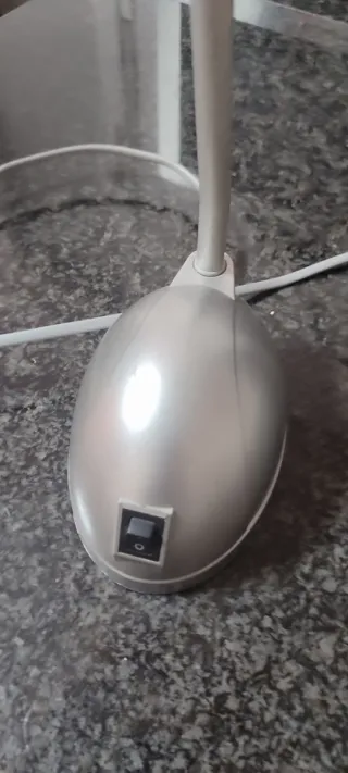 Lámpara Escritorio Plata