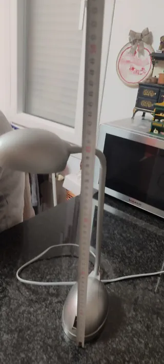 Lámpara Escritorio Plata