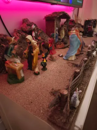 Belén completo figuras y portal