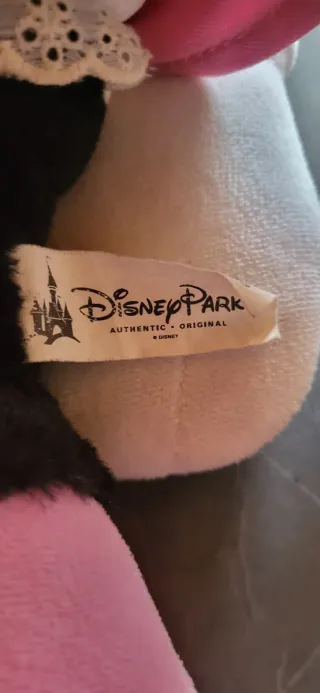 Peluche Minnie Mouse vestito rosa pois