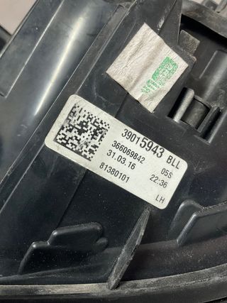 Piloto Trasero Izquierdo Opel Astra K 2017