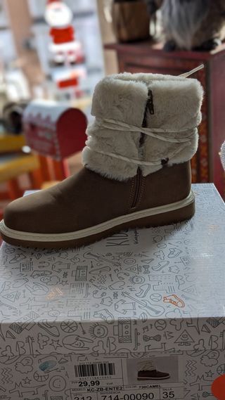 Botas niña apreski talla 35 nuevas