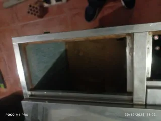 Botellero 3 compartimentos madera y metal