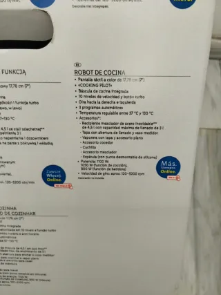 Robot Cocina Monsieur Cuisine Connect