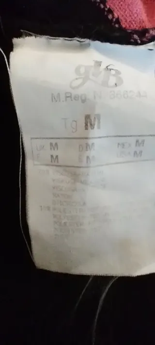 Maglioncino Luisa Viola nero e rosa