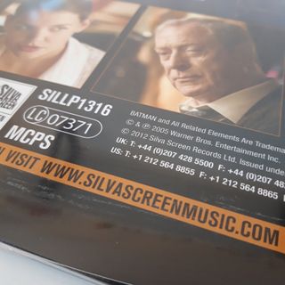 VINILO NARANJA 2014 BATMAN BEGINS DOBLE LP