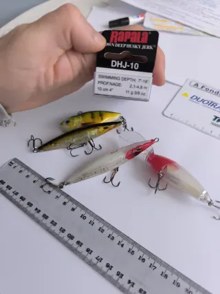 Señuelos de pesca para spinning y casting
