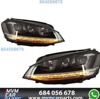 Faros delanteros Led Volkswagen Golf VII 7 Black e