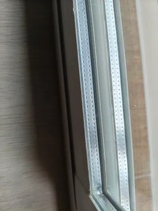 2 Balconeras corredera con persianas