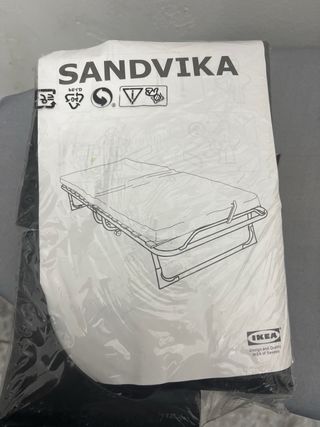 Cama Plegable Ikea Azul sin colchon no hago envios