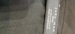 Pantalón de vestir gris hombre