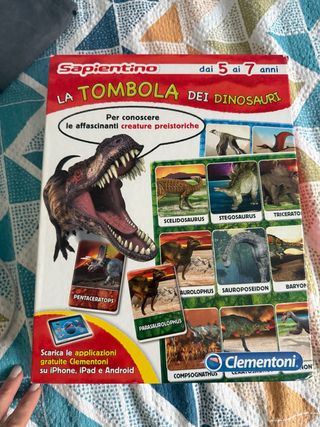 Gioco Clementoni Tombola dei Dinosauri