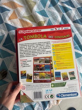 Gioco Clementoni Tombola dei Dinosauri