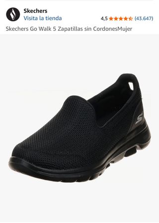 Skechers Go Walk 5 Mujer Negro
