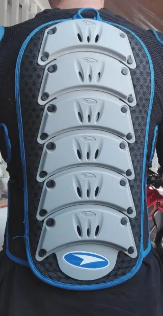 Chaqueta Motocross AXO AIR CAGE. Talla M