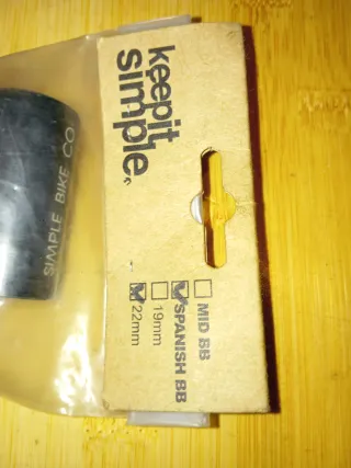 Pedalier BMX Keep It Simple 22mm