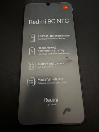 Xiaomi Redmi 9C NFC 64GB Negro