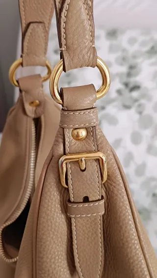 Bolso Prada Piel Becerro Beige