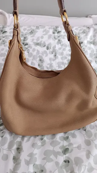 Bolso Prada Piel Becerro Beige