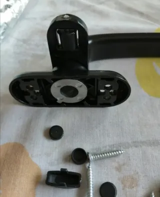 4 Manijas de ventana con rueda de  bloqueo